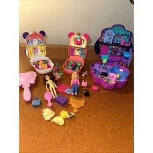 Polly Pocket Mixed Lot: Monster High, Sloth, More